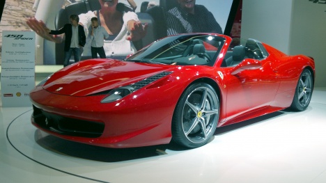 IAA 2011. Ferrari 458 Spider