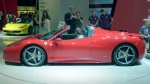 IAA 2011. Ferrari 458 Spider