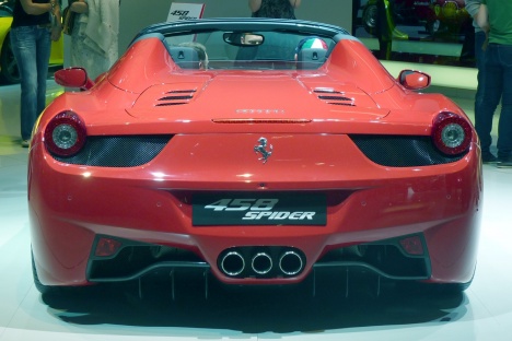 IAA 2011. Ferrari 458 Spider