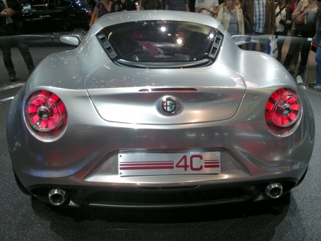 IAA 2011. Alfa Romeo 4C