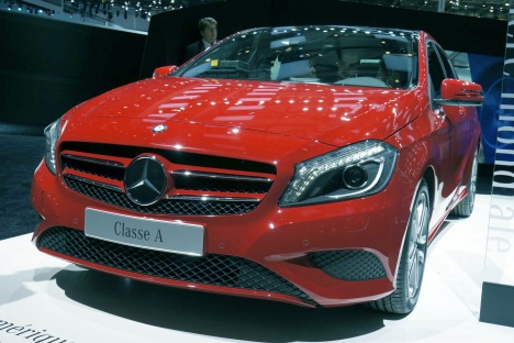 GIMS 2012. Mercedes A-Class 2013