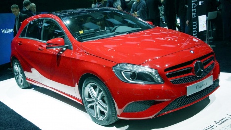 GIMS 2012. Mercedes A-Class 2013