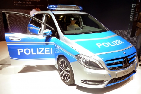 IAA 2011. Mercedes B-Klasse Police