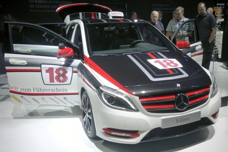 IAA 2011. Mercedes B-Klasse