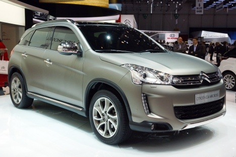 GIMS 2012. Citroen C4 Aircross