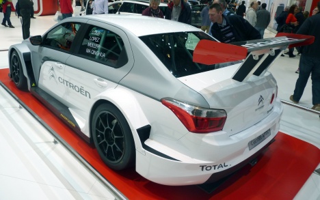 GIMS 2014. Citroen C-Elysee WTCC