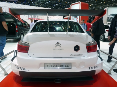 GIMS 2014. Citroen C-Elysee WTCC