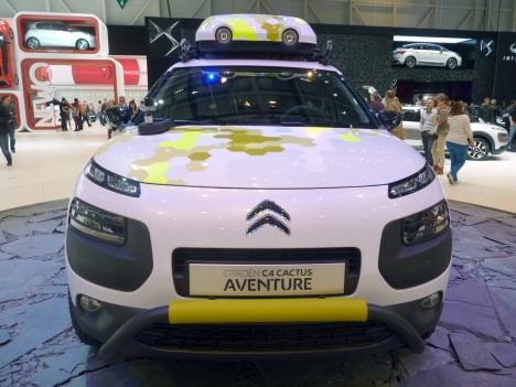 GIMS 2014. Citroen C4 Cactus Aventure