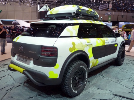 GIMS 2014. Citroen C4 Cactus Aventure