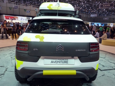 GIMS 2014. Citroen C4 Cactus Aventure