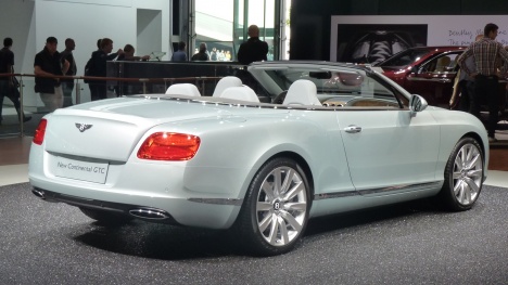IAA 2011. Bentley Continental GTC