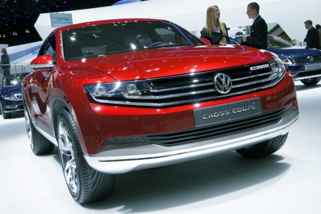 GIMS 2012. Volkswagen Cross Coupe concept