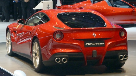 GIMS 2012. Ferrari F12 Berlinetta