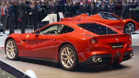 GIMS 2012. Ferrari F12 Berlinetta