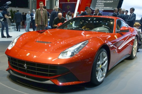 GIMS 2012. Ferrari F12 Berlinetta