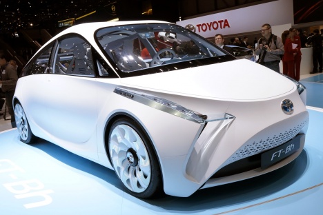 GIMS 2012. Toyota FT-Bh concept