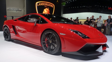 IAA 2011. Lamborghini Gallardo LP570-4 Super Trofeo Stradale