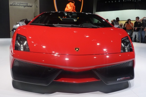 IAA 2011. Lamborghini Gallardo LP570-4 Super Trofeo Stradale