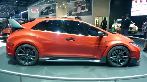 GIMS 2014. Honda Civic TypeR Concept