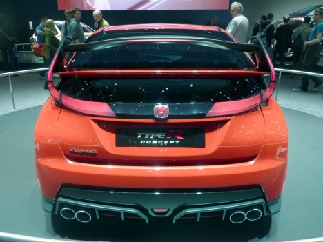 GIMS 2014. Honda Civic TypeR Concept