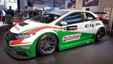 GIMS 2014. Honda Civik WTCC