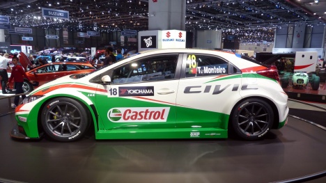 GIMS 2014. Honda Civik WTCC