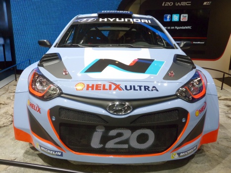 GIMS 2014. Hyundai i20 WRC