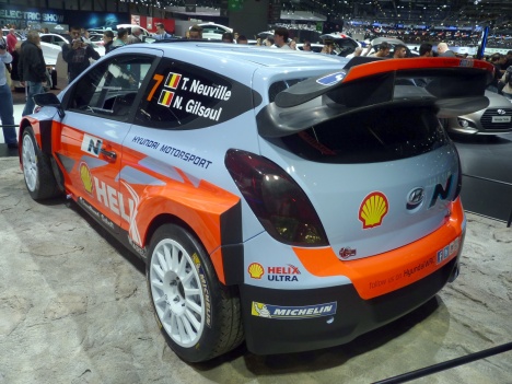 GIMS 2014. Hyundai i20 WRC