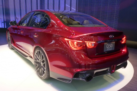 GIMS 2014. Infiniti Q50 Eau Rouge