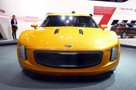 GIMS 2014. Kia GT4 Stinger