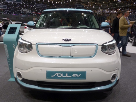 GIMS 2014. Kia Soul EV