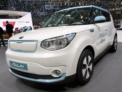 GIMS 2014. Kia Soul EV