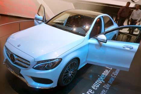 GIMS 2014. Mercedes C400 4Matic