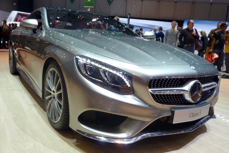 GIMS 2014. Mercedes S-Класс Coupe