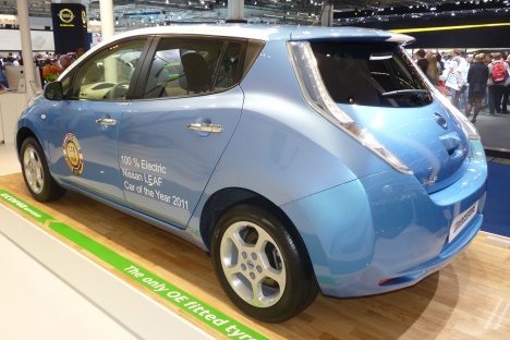 IAA 2011. Nissan Leaf