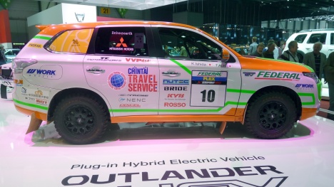 GIMS 2014. Mitsubishi Outlander PHEV