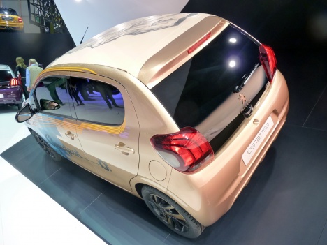 GIMS 2014. Peugeot 108 Tattoo