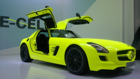 IAA 2011. Mercedes SLS AMG E-CELL