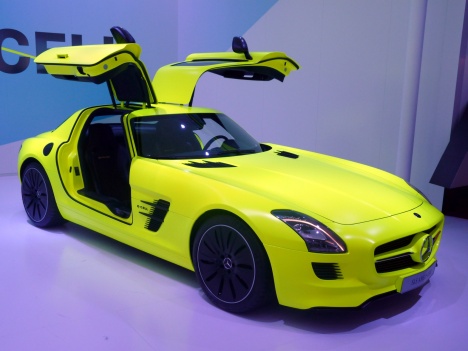 IAA 2011. Mercedes SLS AMG E-CELL