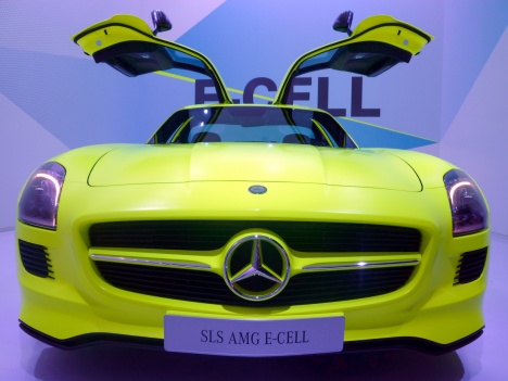 IAA 2011. Mercedes SLS AMG E-CELL