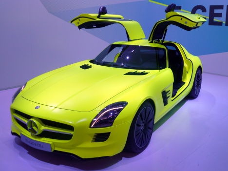 IAA 2011. Mercedes SLS AMG E-CELL