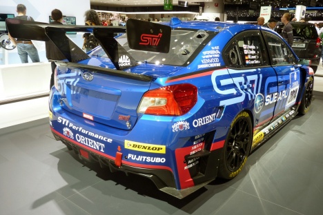 GIMS 2014. Subaru WRX STI NBR Challenge