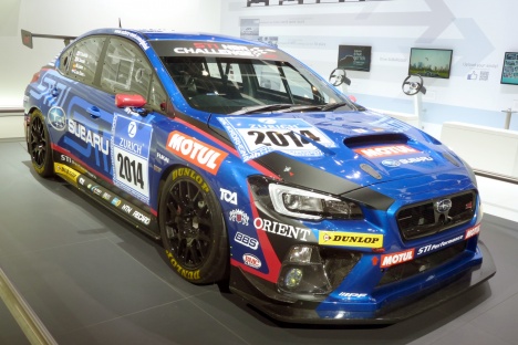 GIMS 2014. Subaru WRX STI NBR Challenge