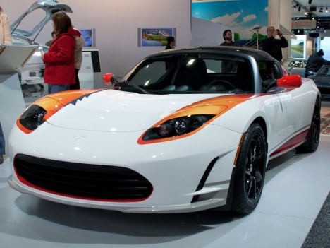 NAIAS. Tesla Roadster