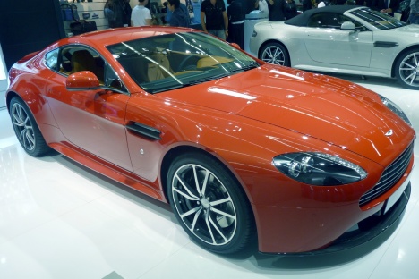 IAA 2011. Aston Martin V8 Vantage S Coupe