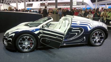 IAA 2011. Bugatti Veyron Grand Sport