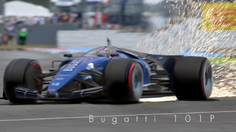 Bugatti 101P - F1 2020 Concept